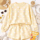 Sunshine Dots Lounge Set | Women's - Teigan & Co