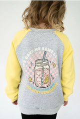 Sweet "Jesus He Be Makin Lemonade" Crewneck | Youth - Teigan & Co