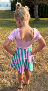 Sweet Sips Twirl Dress | Toddler & Youth - Teigan & Co