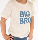 Sweet Wink Big Bro Embroidered Patch Short Sleeve T-Shirt | Toddler & Youth - Teigan & Co