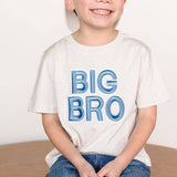Sweet Wink Big Bro Embroidered Patch Short Sleeve T-Shirt | Toddler & Youth - Teigan & Co