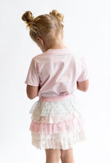 Sweet Wink Floral & Lace Tiered Tutu Skirt | Toddler & Youth - Teigan & Co