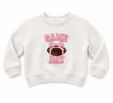 Sweet Wink Gameday Sequin Patch Sweatshirt | Toddler & Youth - Teigan & Co