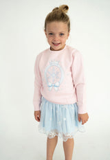 Sweet Wink Glitter Snowflake Scalloped Tutu Skirt | Toddler & Youth - Teigan & Co
