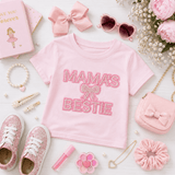 Sweet Wink Mama’s Bestie Pearl Patch Tee | Toddler & Youth - Teigan & Co