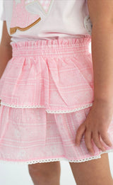 Sweet Wink Pink Bandana Western Skort | Toddler & Youth - Teigan & Co
