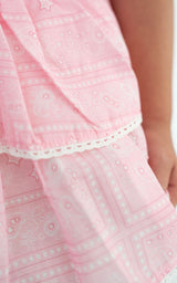 Sweet Wink Pink Bandana Western Skort | Toddler & Youth - Teigan & Co