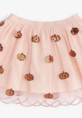 Sweet Wink Pumpkin Sequin Scallop Tutu Skirt | Toddler & Youth - Teigan & Co