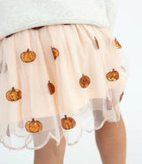 Sweet Wink Pumpkin Sequin Scallop Tutu Skirt | Toddler & Youth - Teigan & Co