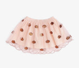 Sweet Wink Pumpkin Sequin Scallop Tutu Skirt | Toddler & Youth - Teigan & Co
