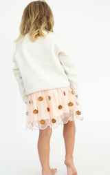 Sweet Wink Pumpkin Sequin Scallop Tutu Skirt | Toddler & Youth - Teigan & Co