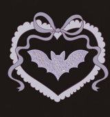 Sweet Wink Rhinestone Bat Patch Halloween Short Sleeve T-Shirt | Toddler & Youth - Teigan & Co