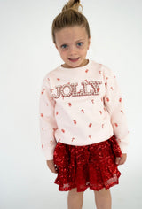 Sweet Wink Ruby Sequins Tutu Skirt | Toddler & Youth - Teigan & Co