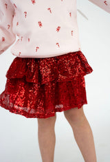 Sweet Wink Ruby Sequins Tutu Skirt | Toddler & Youth - Teigan & Co