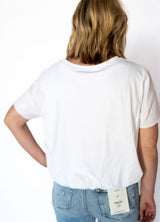 The Everyday Bubble Tee – White - Teigan & Co