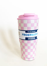 To Go Frost Buddy - Pink Checkered - Teigan & Co